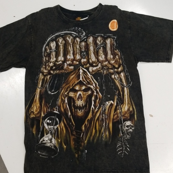 Hot Leathers Other - Grim ripper graphic tee